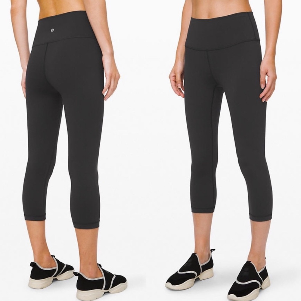 Lululemon Wunder Under Black Crop 8